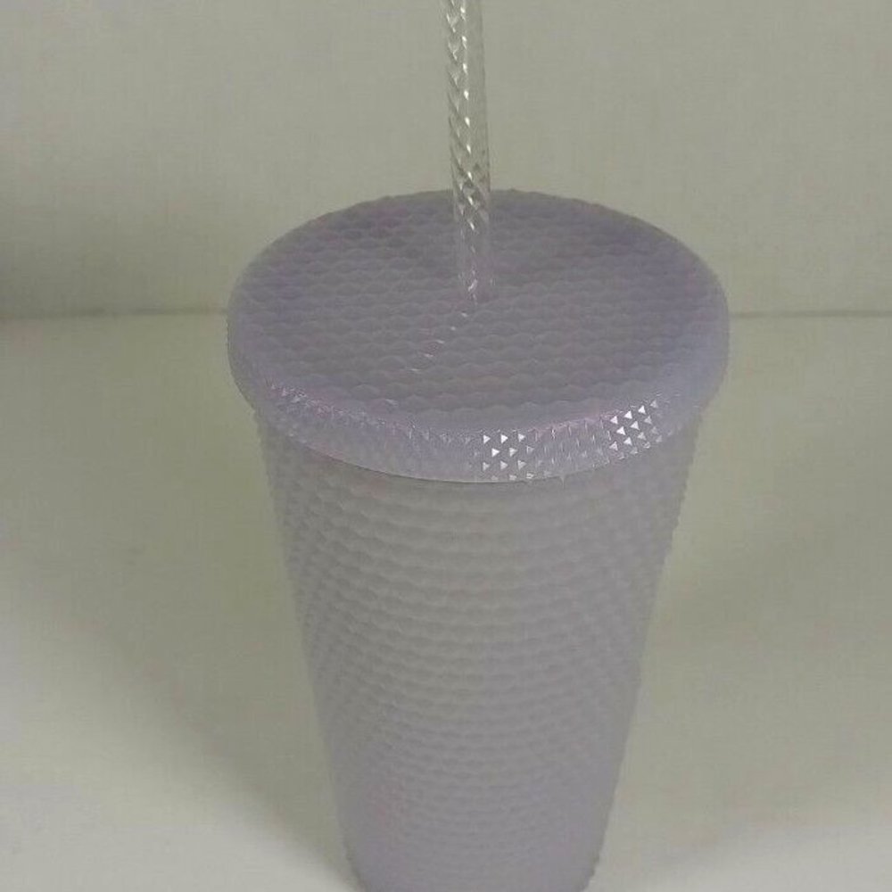 2021 Starbucks Lilac Lavender 16oz Studded Tumbler Grande Holiday Cup